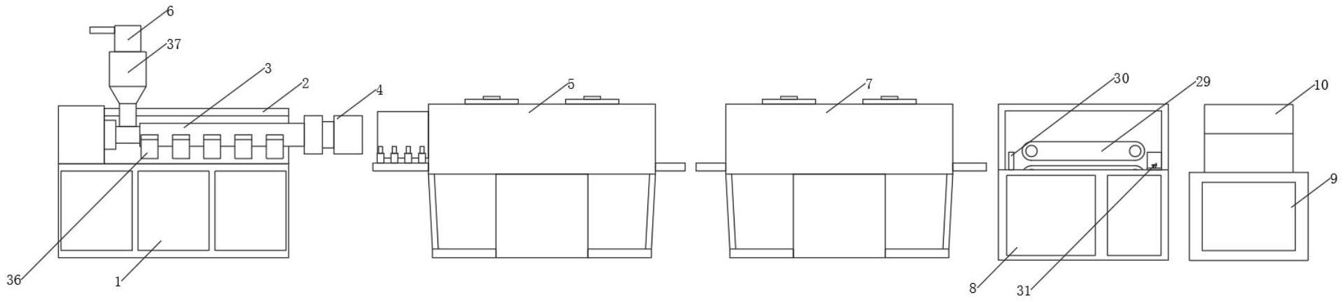 一種MBBR生物懸浮填料生產(chǎn)線
