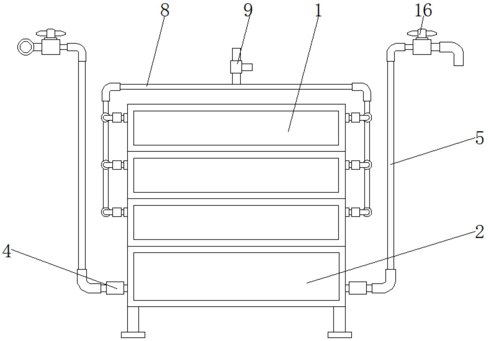 一種MBR膜組件生產(chǎn)膜片支撐板輸入與焊接設(shè)備