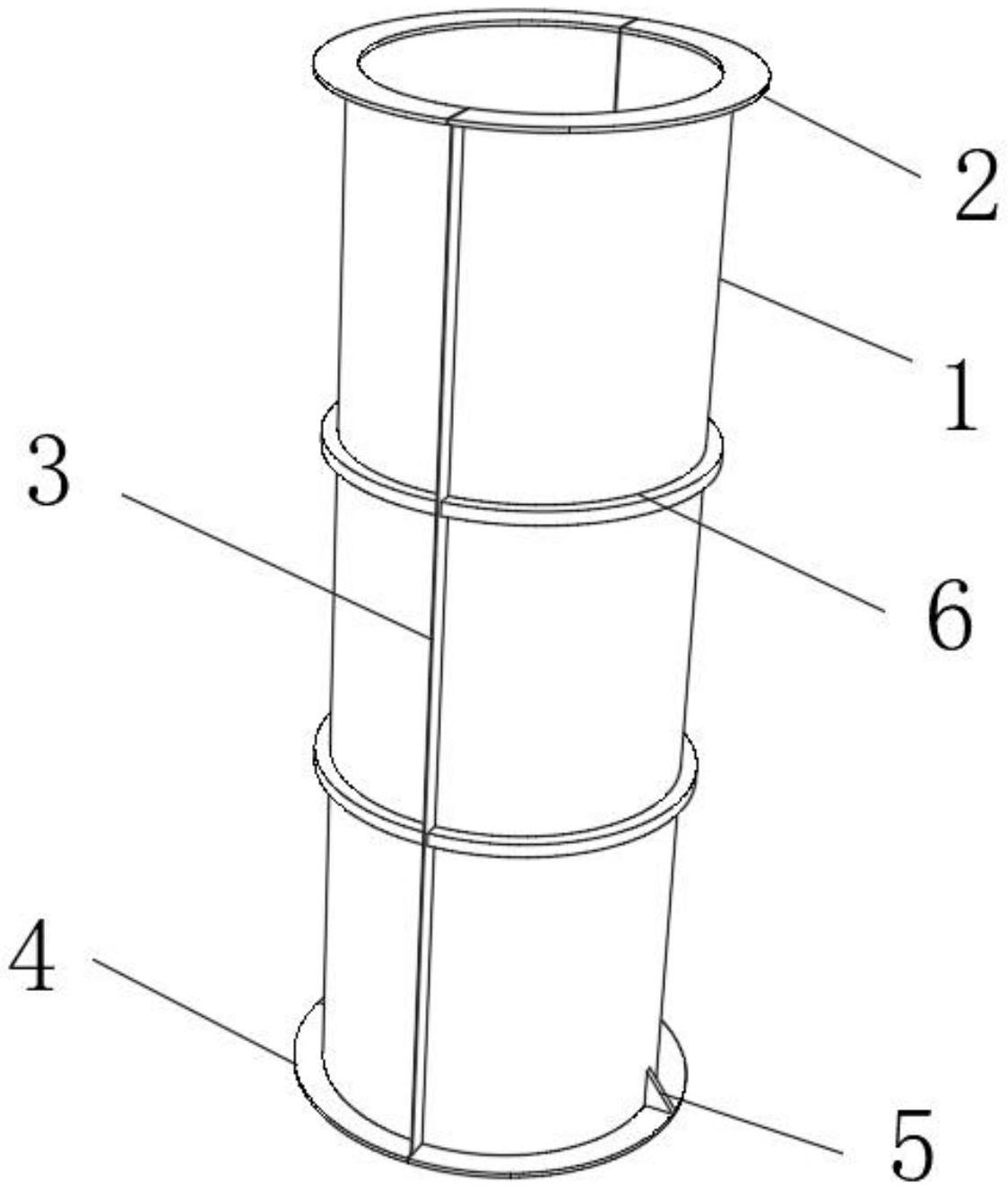 玻璃鋼熱固模壓成型風(fēng)管