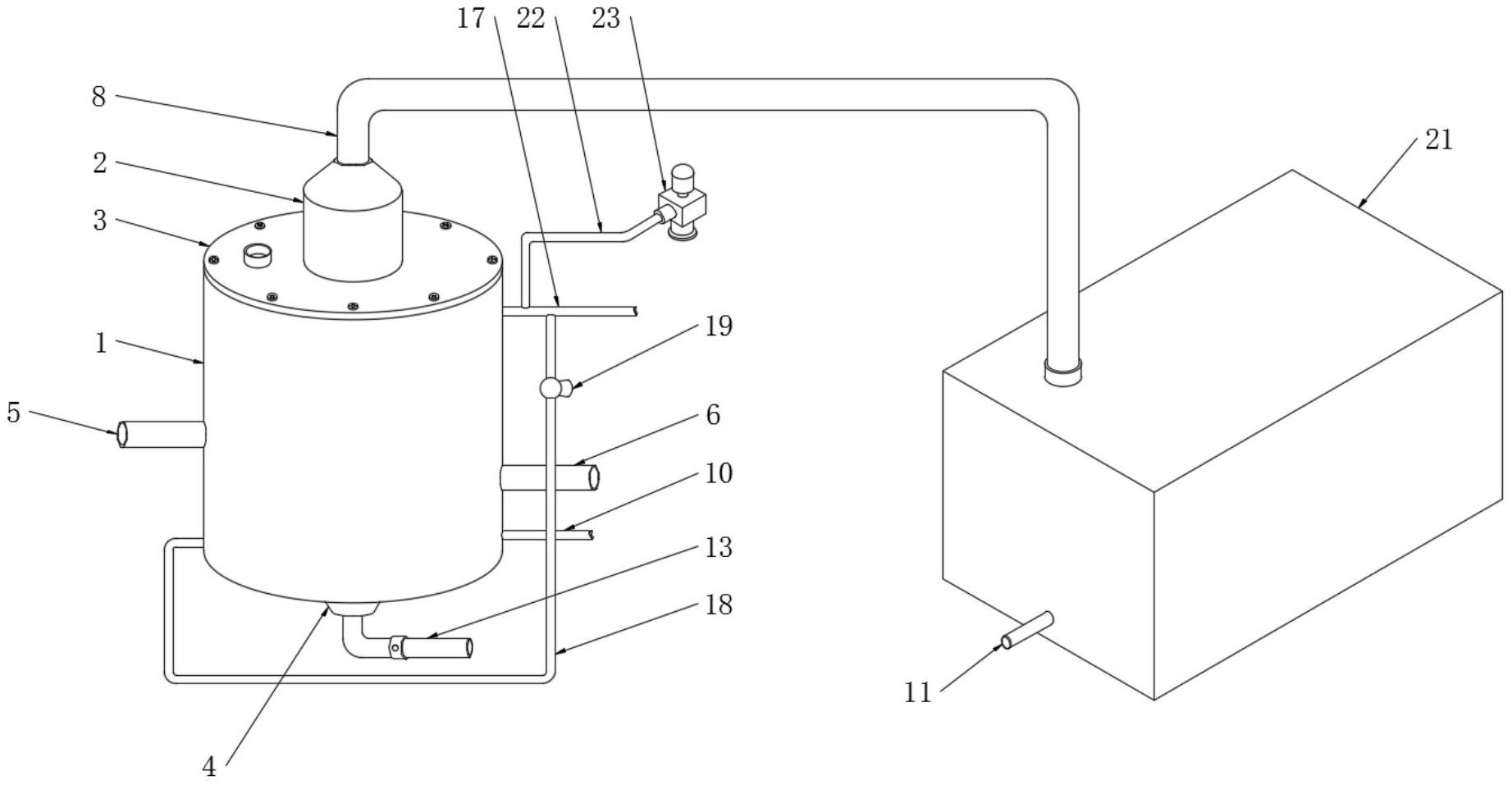 一種BDD電解、臭氧、雙氧水氧化聯(lián)合水處理設備