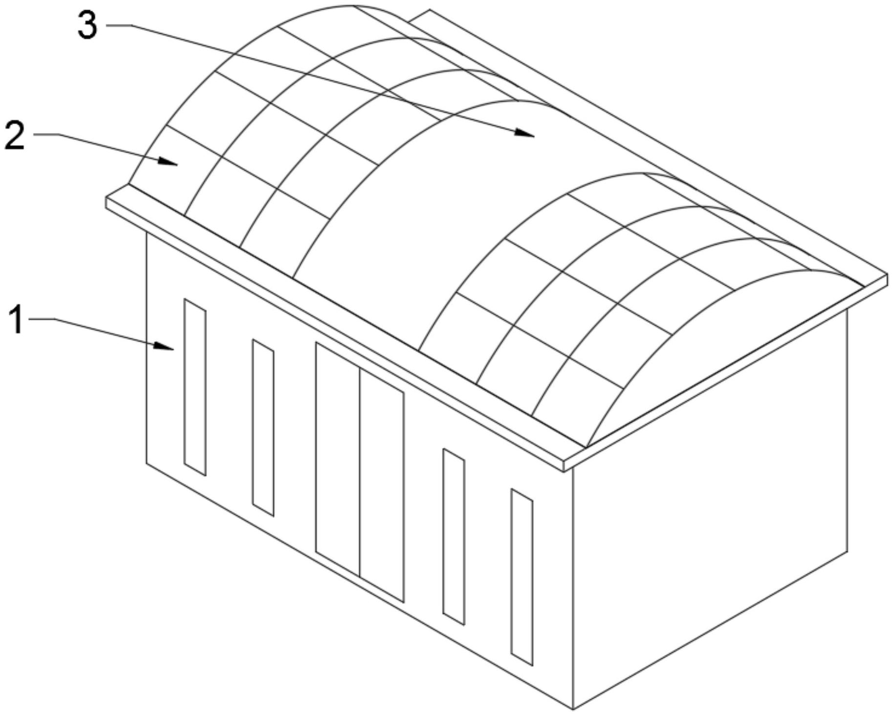 一種太陽(yáng)能節(jié)能供熱基站房