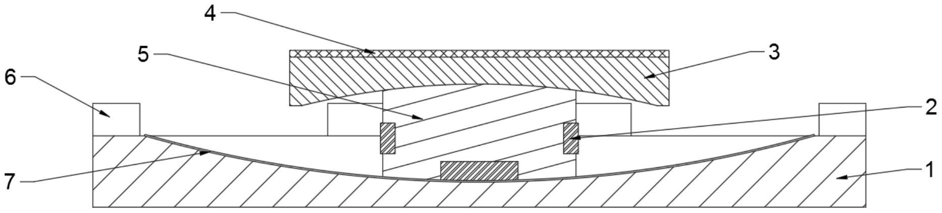 一種電磁阻尼復(fù)合摩擦擺支座