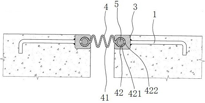 快速更換橡膠止水帶的伸縮裝置