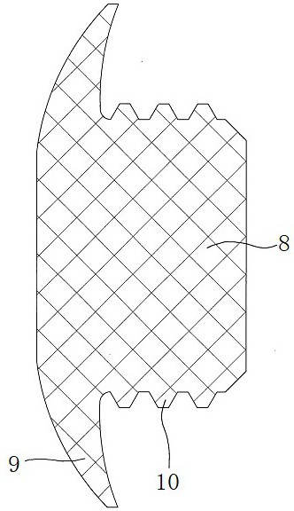 伸縮裝置雙腔式型鋼用密封膠條