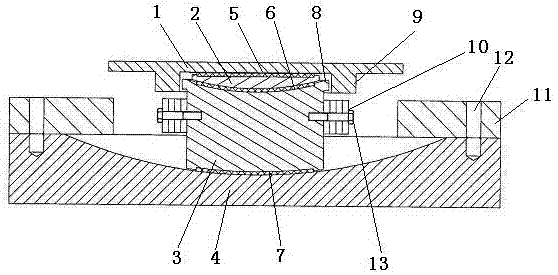 補(bǔ)償自復(fù)位摩擦擺減隔震支座
