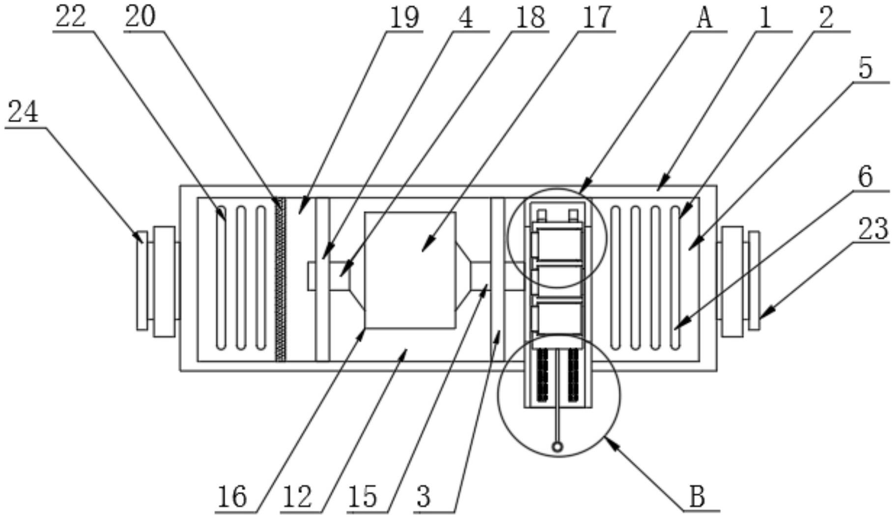 一種組合式空氣處理機(jī)組用空氣凈化滅菌器