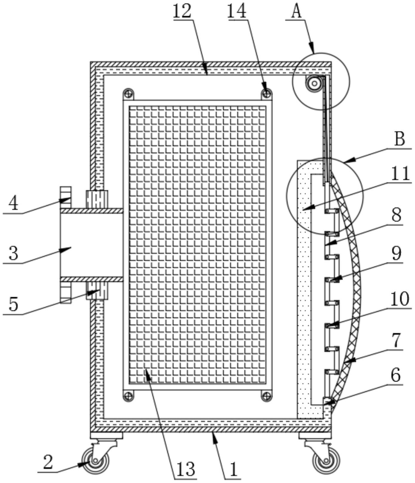 一種具有隔音降噪功能的新風(fēng)換氣機(jī)