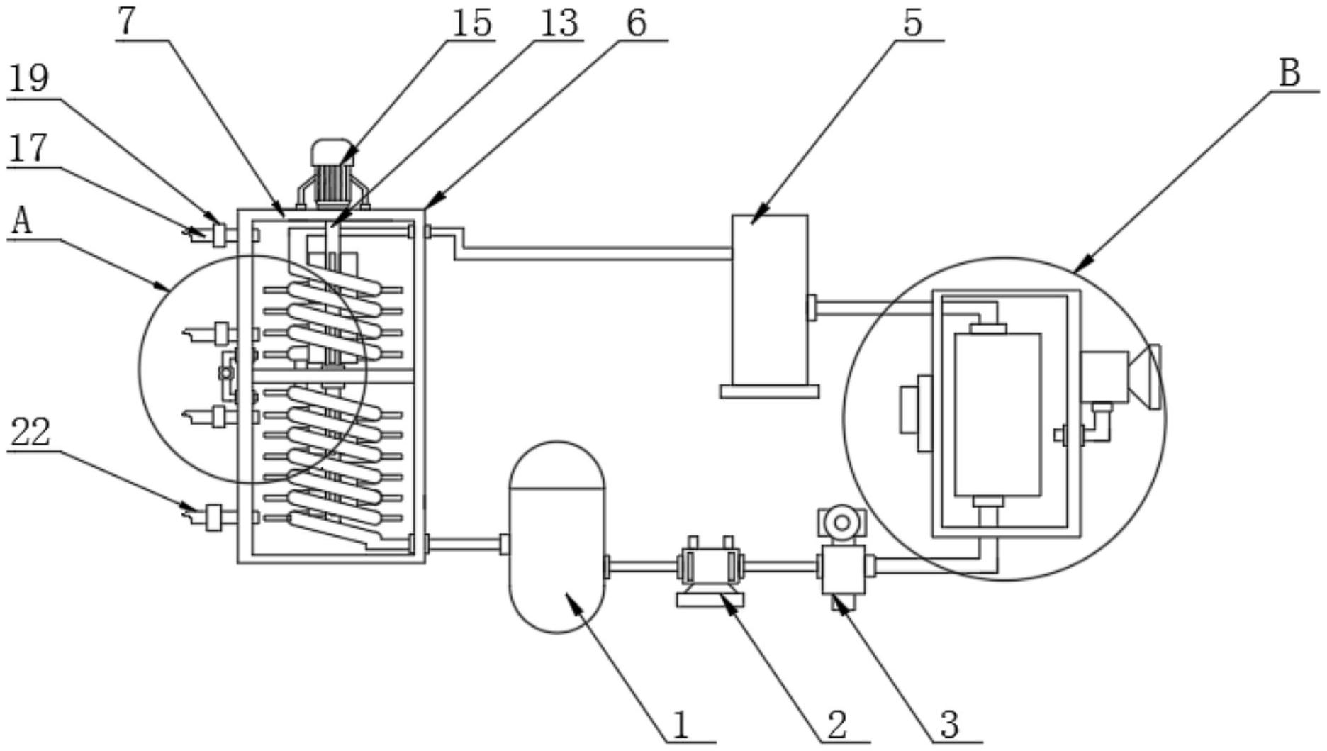 一種低溫空氣源熱泵的熱水加熱裝置