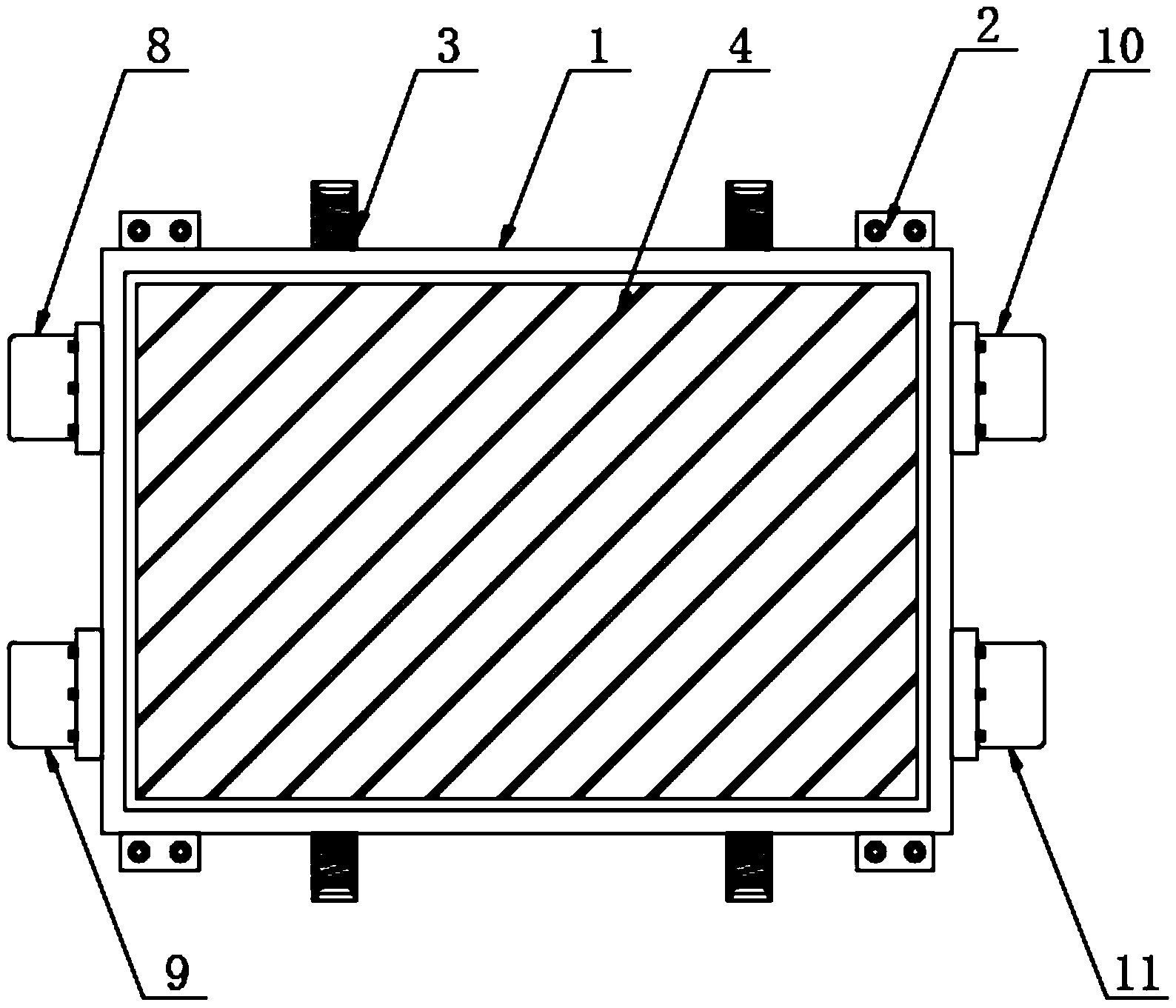 一種便捷拆卸清理的新風(fēng)換氣機(jī)