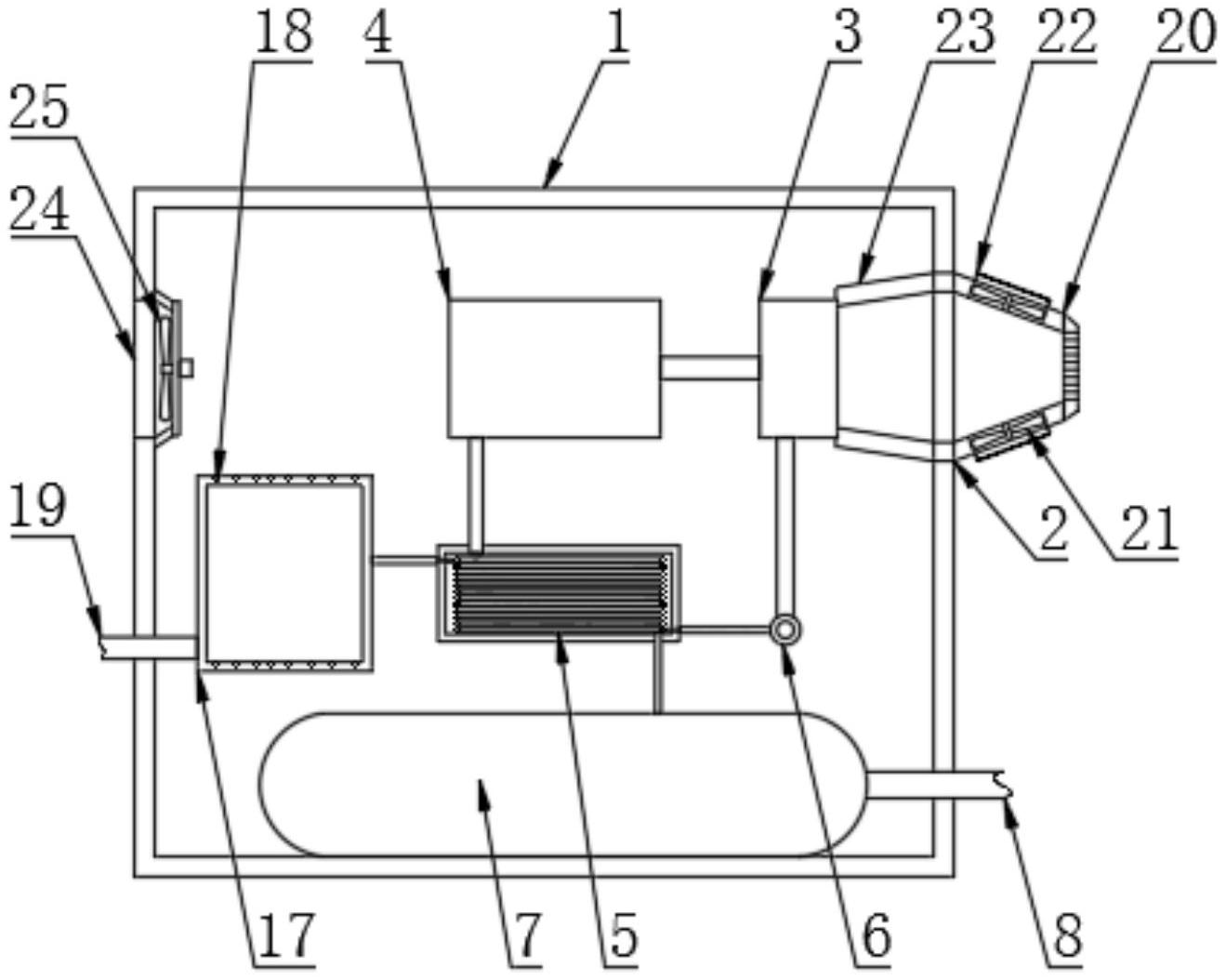 一種高效型空氣源熱泵熱水器