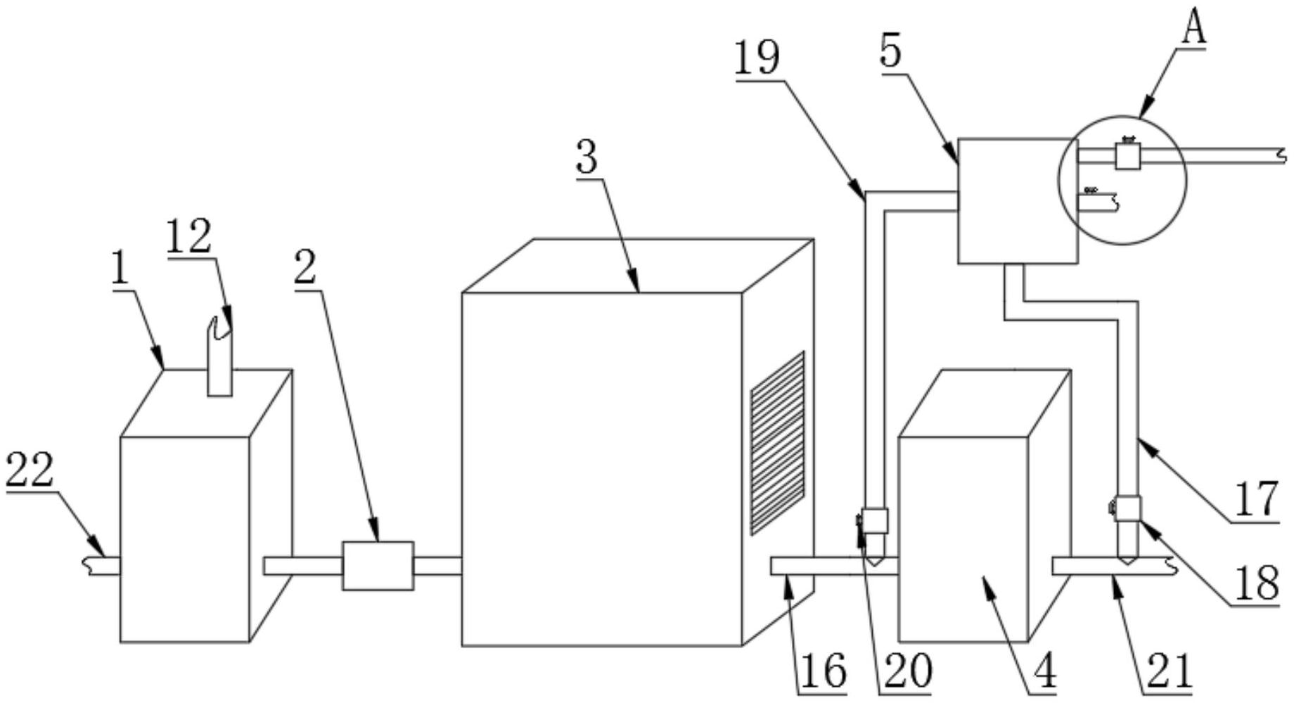 一種空氣源熱泵供熱裝置
