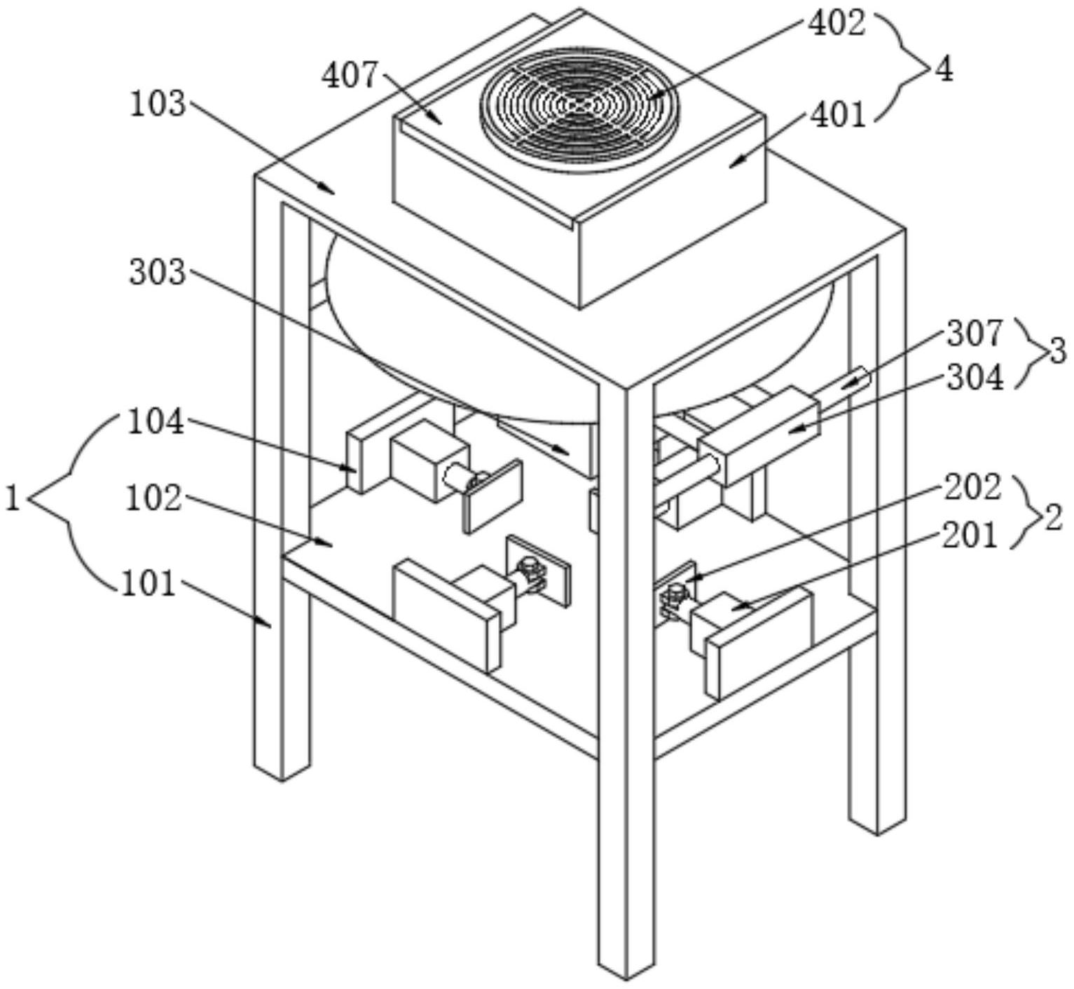 一種家具生產(chǎn)用木板打磨裝置