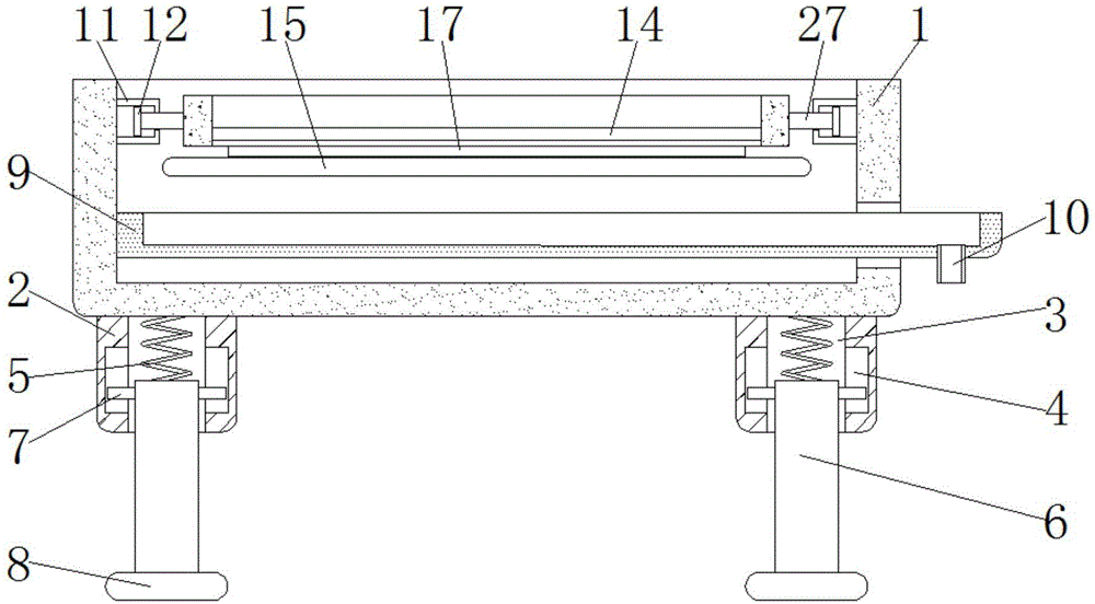 一種氨基酸生產(chǎn)用低噪音振動篩