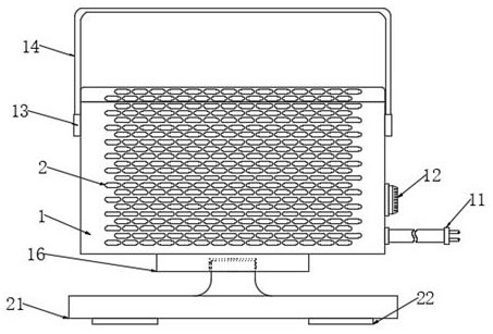 一種新型碳晶電暖器