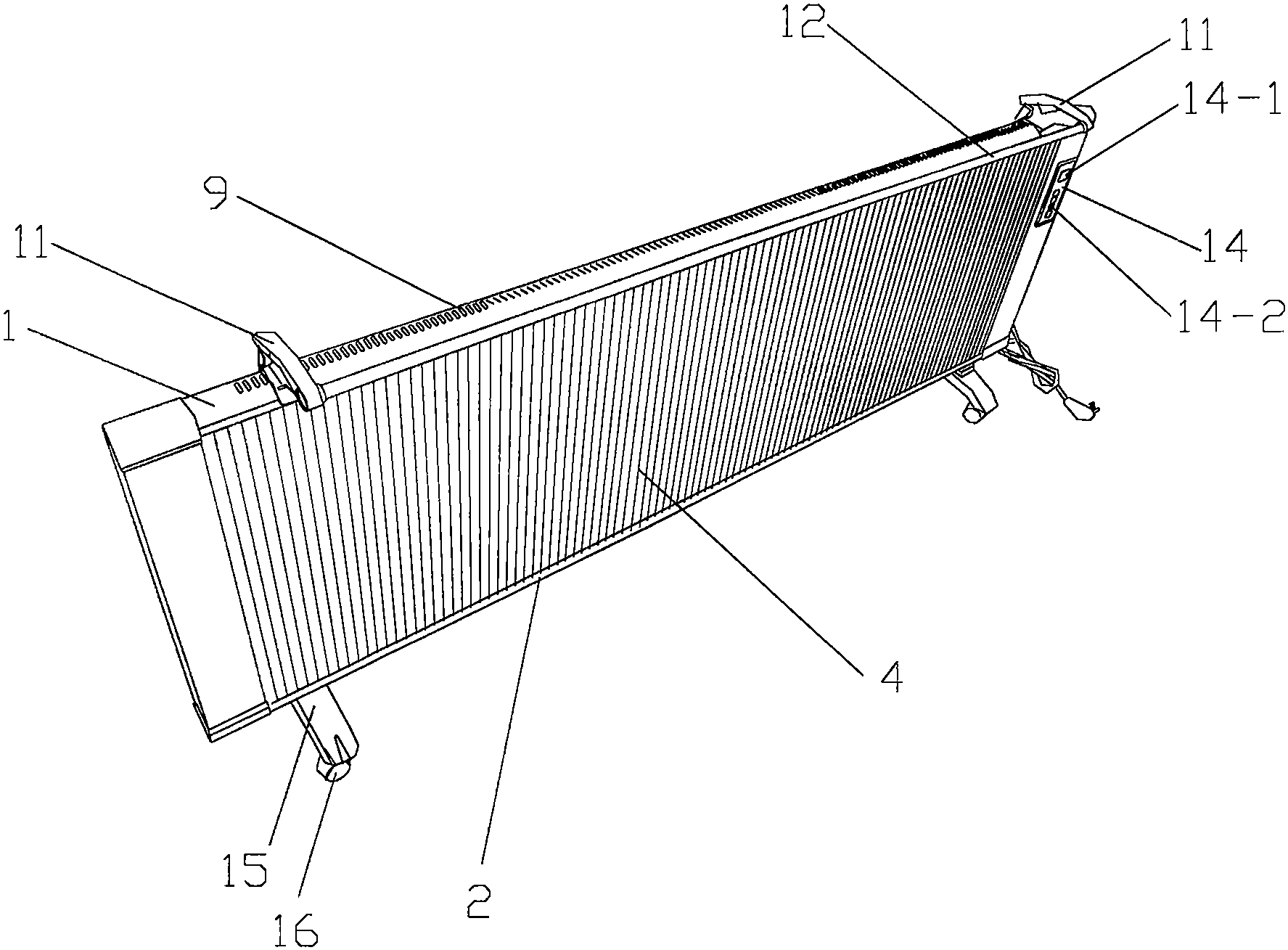 一種新型碳纖維電暖器
