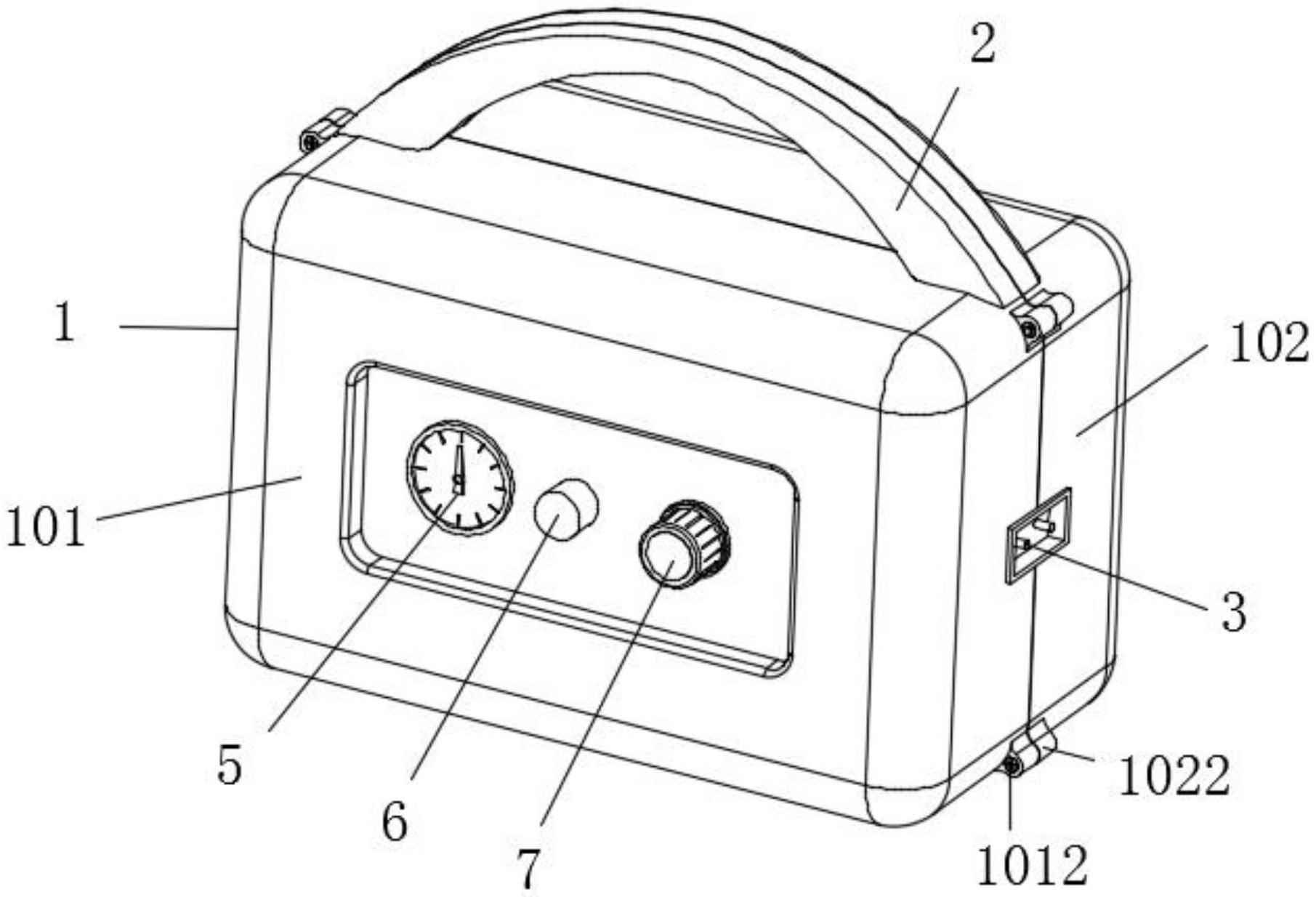 一種防褥瘡氣床墊用的充氣泵