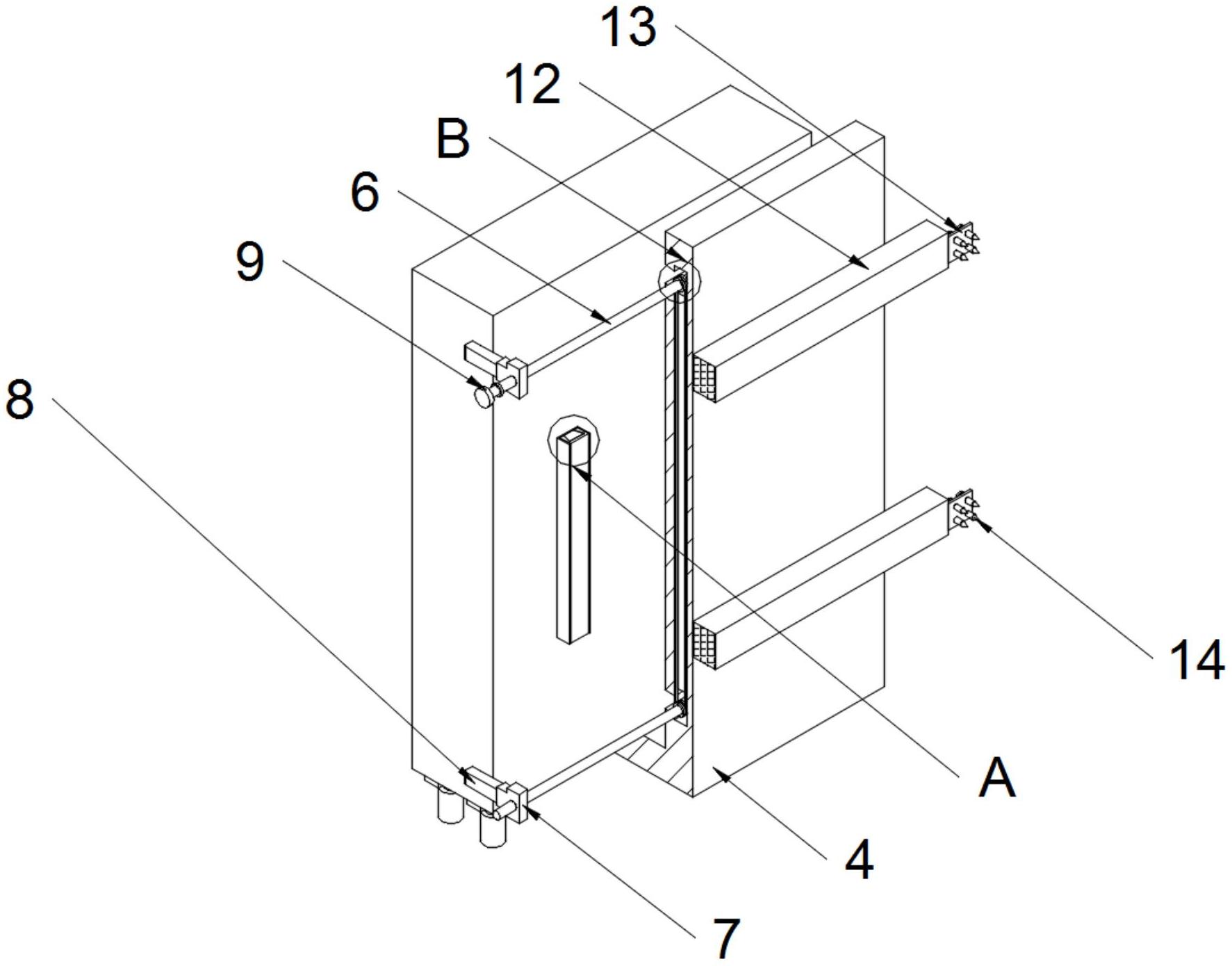 一種安裝牢靠穩(wěn)定的電壁掛爐