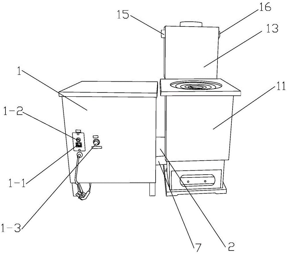 一種新型快裝式生物質(zhì)炊暖爐