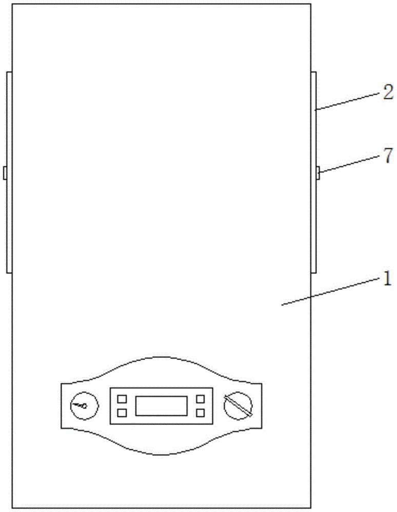 一種具有空氣過濾器的燃氣壁掛爐