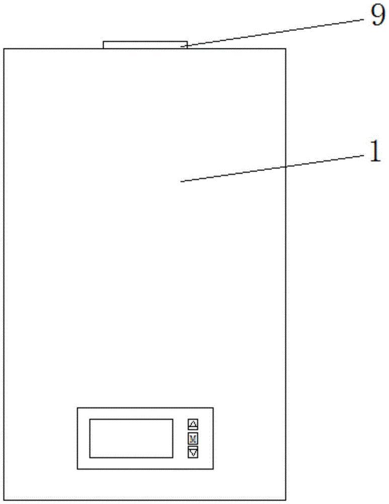 一種隔音效果好的壁掛爐