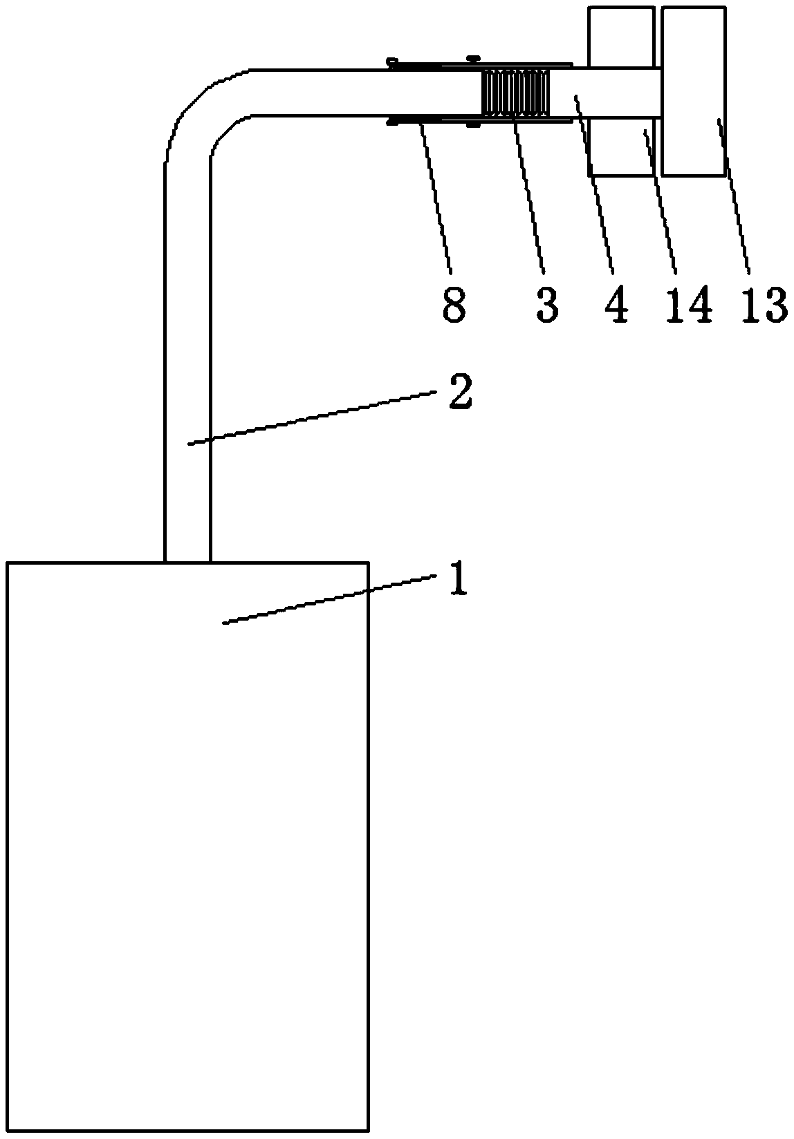一種高效燃氣采暖熱水爐