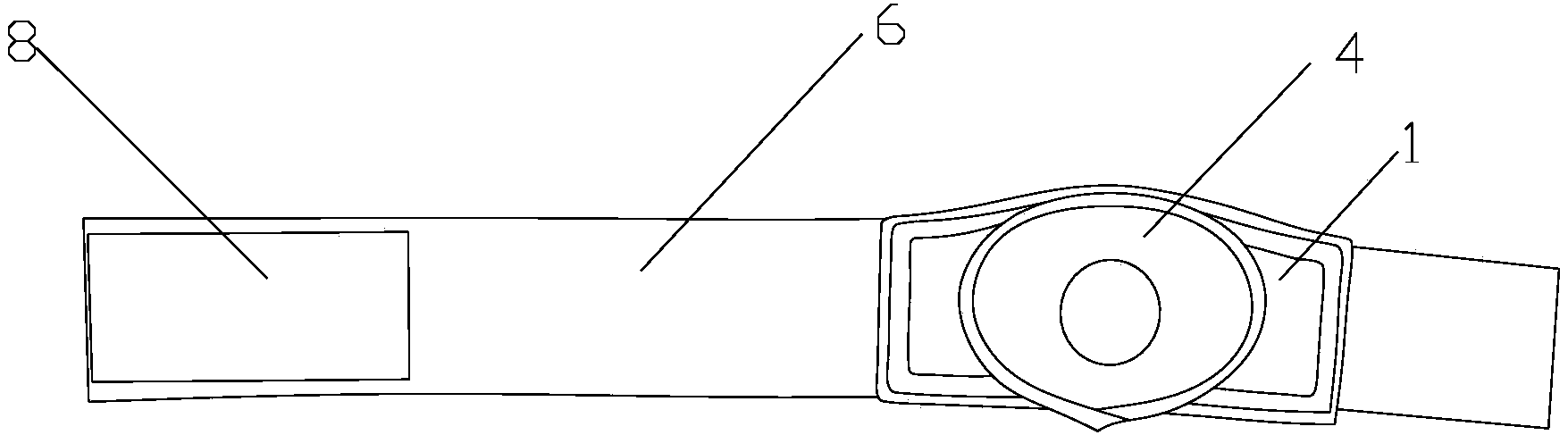 一種新型嬰幼兒臍疝帶