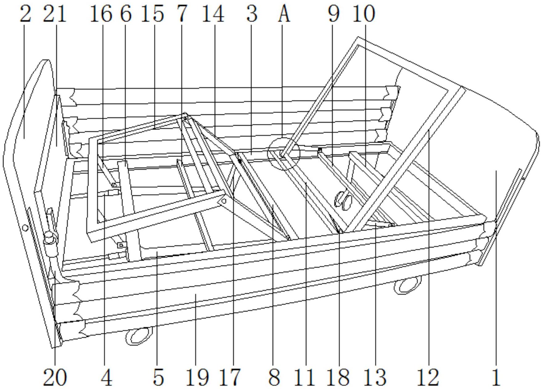 一種新型適老化護(hù)理床