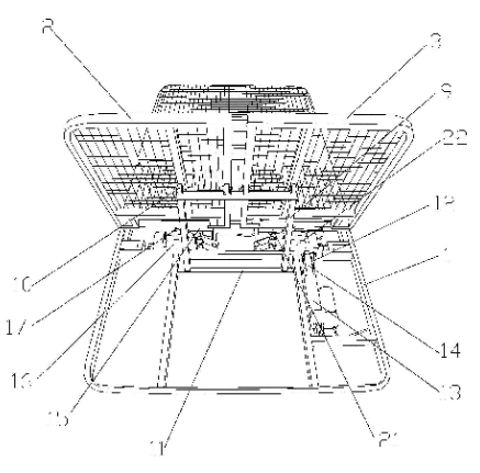 一種新型可翻身護理床墊