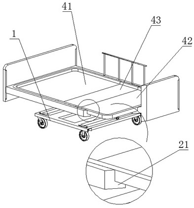 一種方便調(diào)節(jié)的高齡人群用護(hù)理床