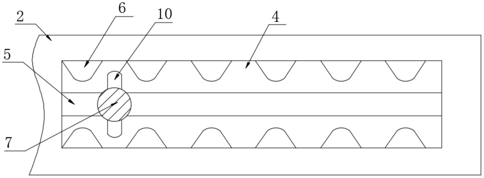 一種耐磨型無錨栓多向變位伸縮裝置