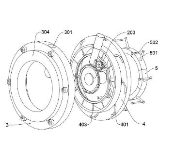 一種防漏氣輪胎加工用的斜拉式夾盤及其夾緊方法