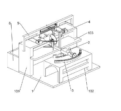 一種鋁合金窗戶的框架切割裝置