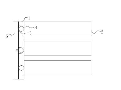 一種服務(wù)器集中托管用內(nèi)嵌式理線結(jié)構(gòu)