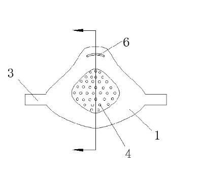 一種透氣防嗆水的保護(hù)罩