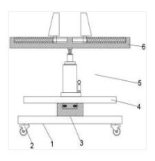 一種便捷的輪胎輔助安裝裝置