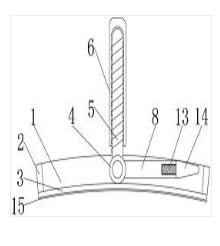 一種手持式汽車輪胎縫隙清理設備