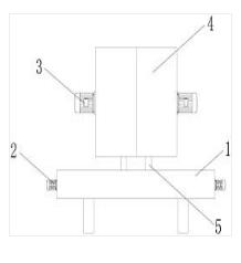 一種輪胎生產(chǎn)用便于脫模的注塑模具