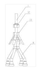 一種新型的組裝式手杖