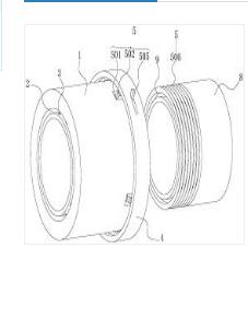 一種橡膠管道快速連接裝置