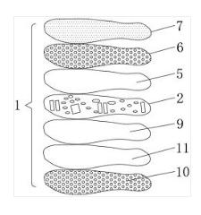 一種新型理療護理發(fā)熱鞋墊