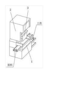 一種具有自動卸料功能的液壓缸頭加工用沖壓裝置