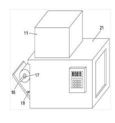 一種數(shù)碼噴墨式布料印花機
