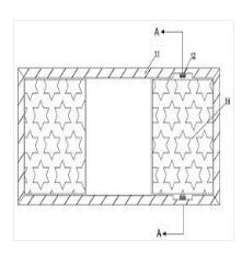 一種帶有雙向不間斷使用功能的黑板