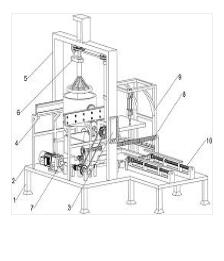 一種均勻化粉末分布的硅酸鹽纖維板制作裝置