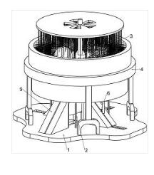 一種金剛菩提子多方位清理裝置