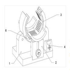 一種可調(diào)節(jié)機頭角度的紅外線理療器