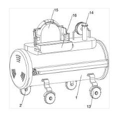 一種中醫(yī)用廢棄藥渣烘干設(shè)備