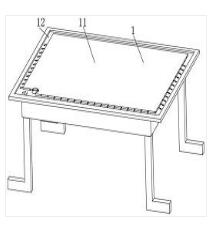 一種防止茶水濺灑的家用茶桌