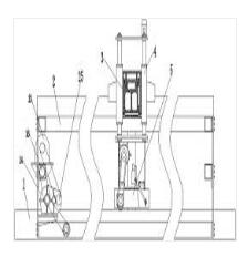 一種固定模臺清理噴油機(jī)