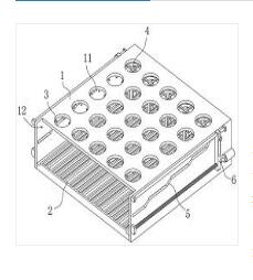 一種硬質(zhì)合金盤件涂墨晾干平臺(tái)